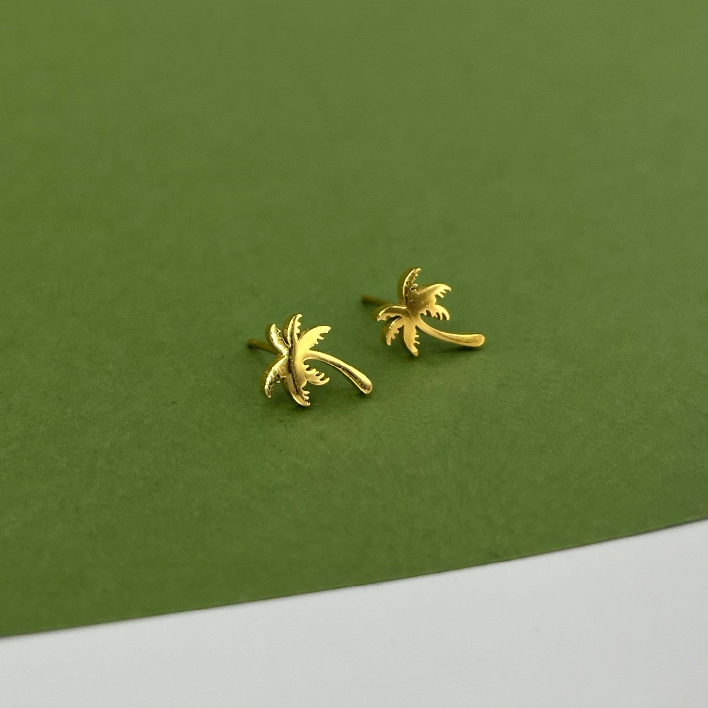 Boucle d'oreille Palmier