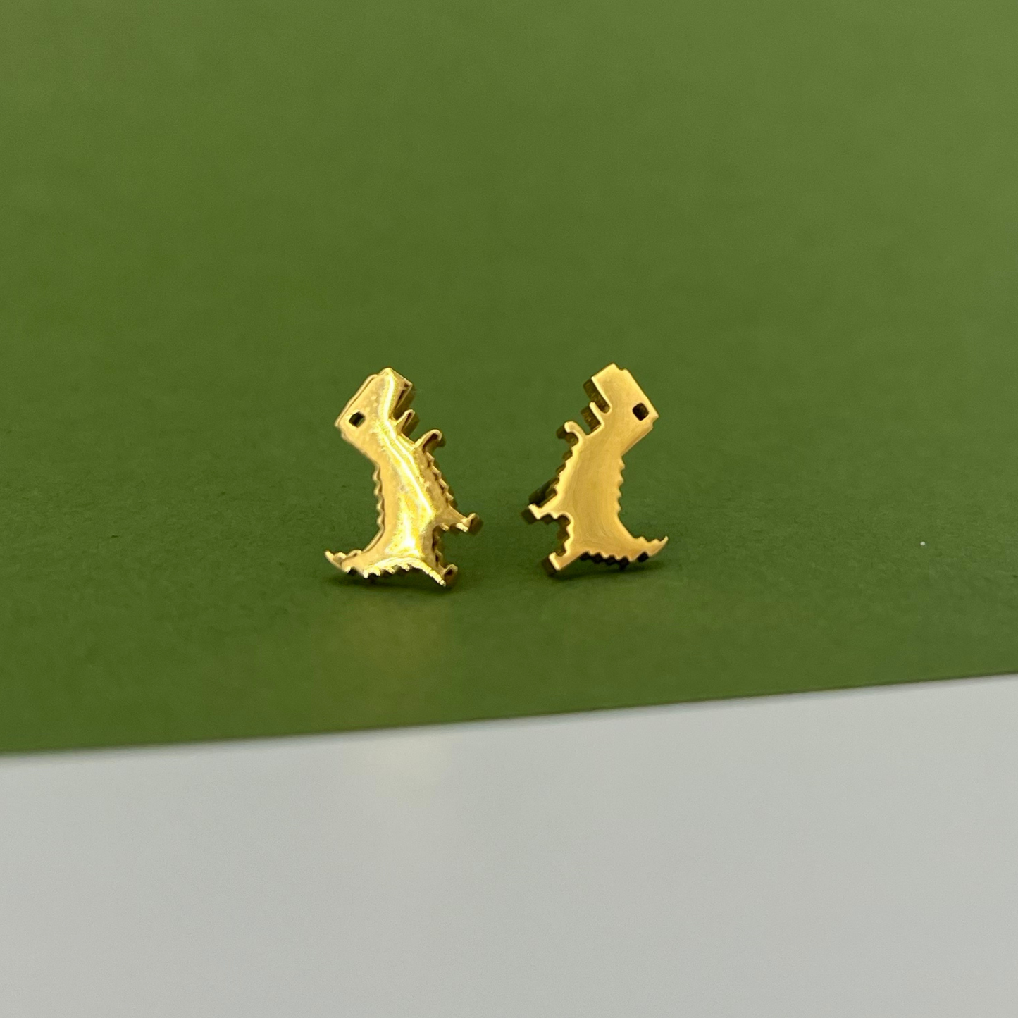 Boucle d'oreille Dino